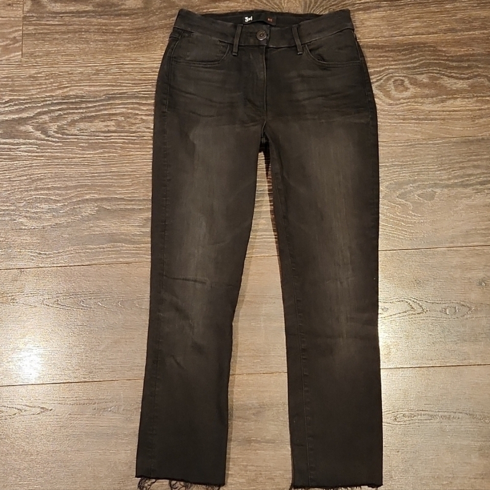 ❤️ 3x1 NYC CROPPED SKINNY CAPRI JEANS, 0 (25)
